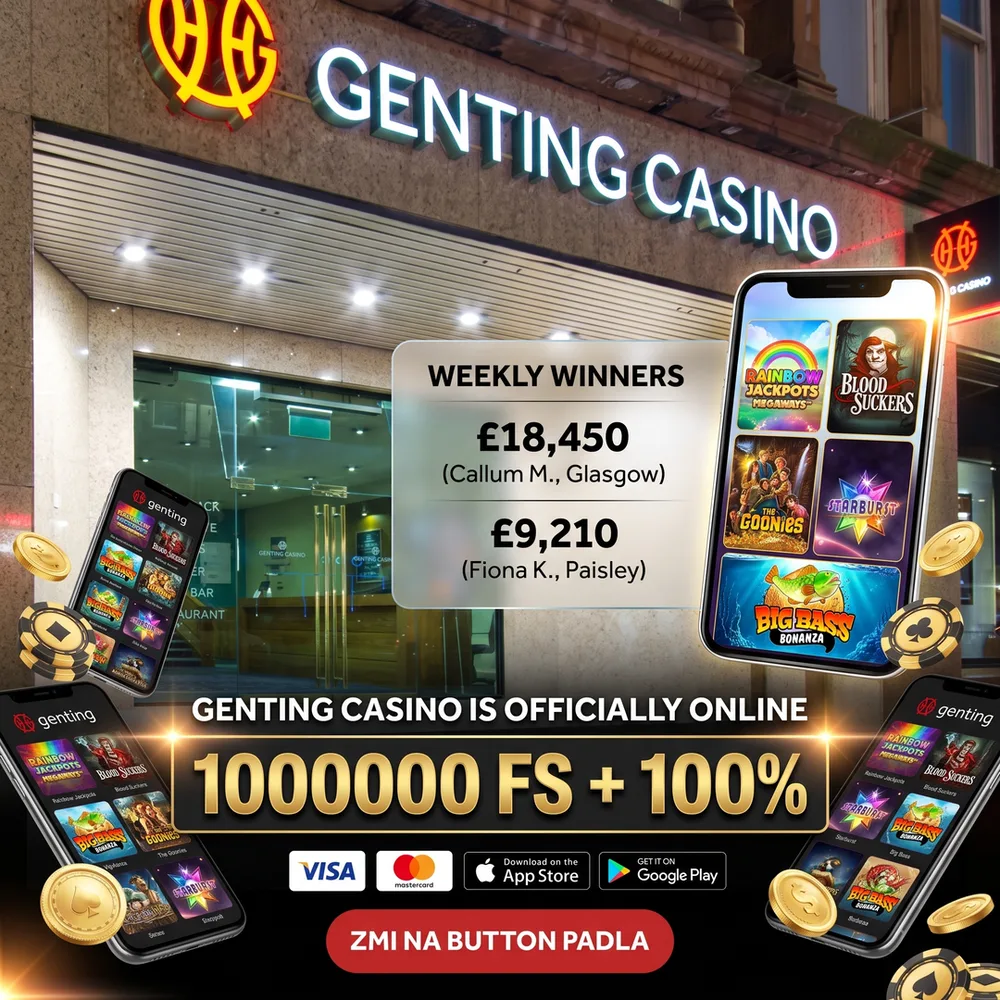 A Kreogen banner for Genting Casino Glasgow, 1080×1080